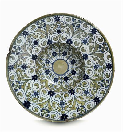Piatto Deruta, Prima Metà del XVI Secolo