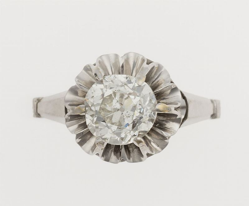Old-cut diamond ring  - Auction Fine Jewels - II - Cambi Casa d'Aste