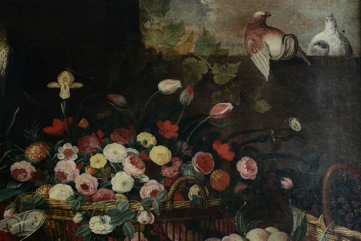 Adriaen Van Utrecht (anversa 1599 - 1652)interni di Cucina
