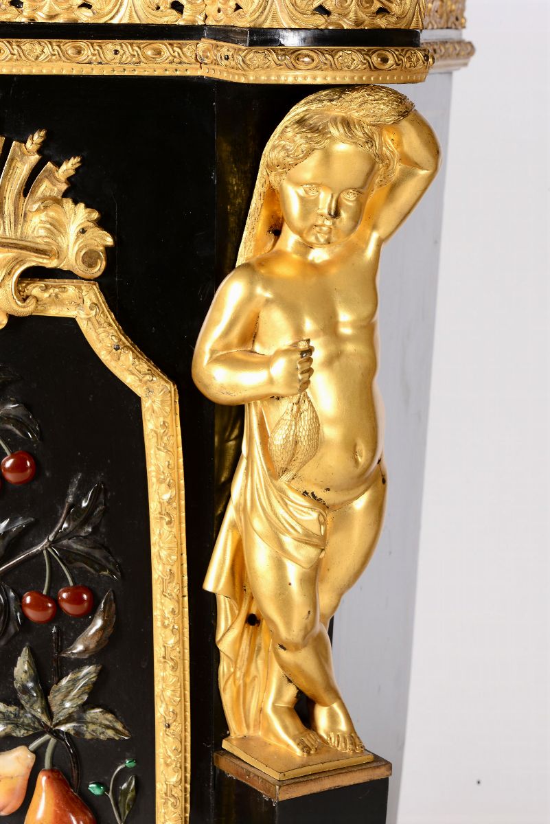 Coppia di Gueridon Napoleone III, Francia, XIX Secolo