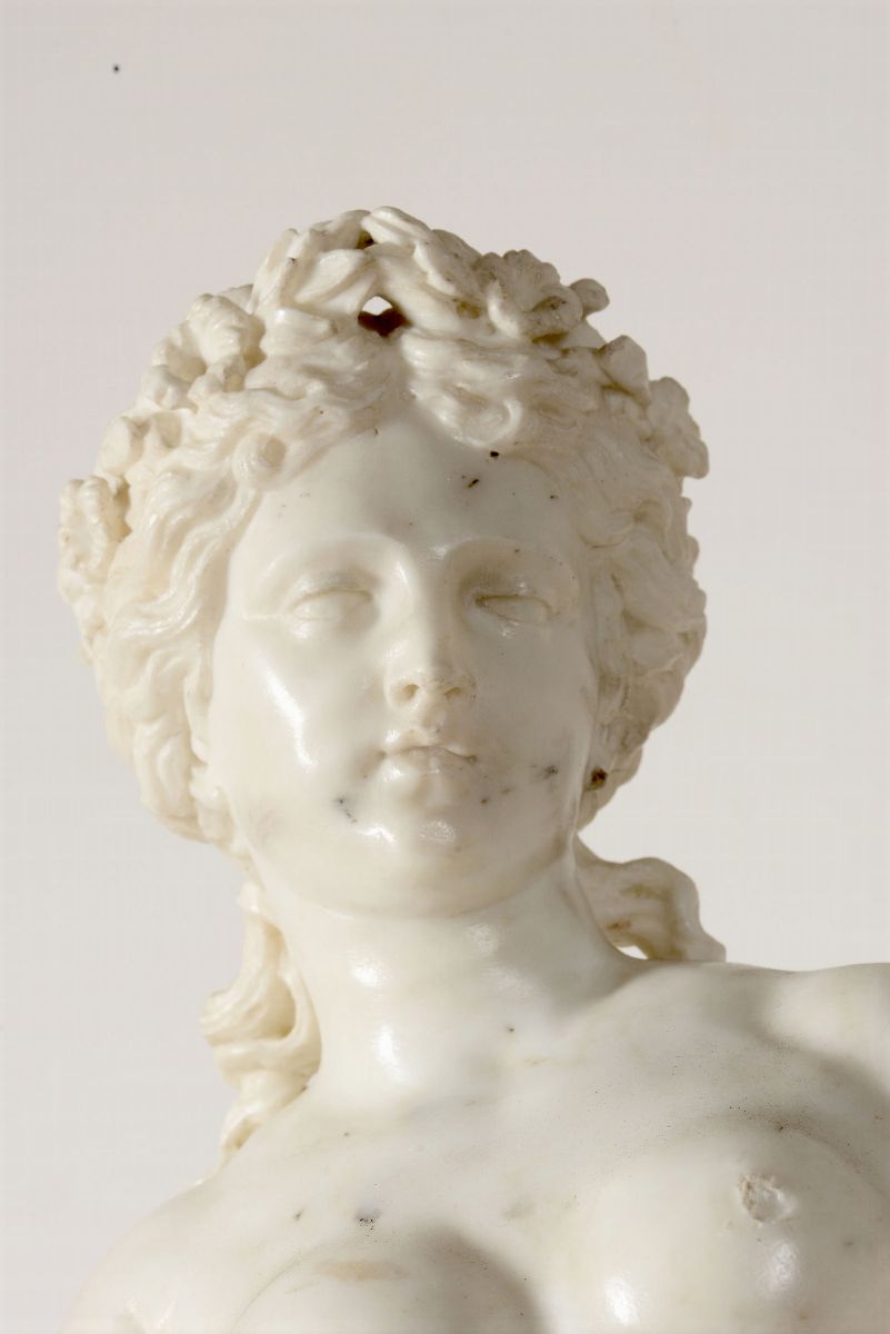 Menade in Marmo Bianco. Andrea Vaccà (carrara 1660-1665 Ca. - Dopo il 1745), Primo Ventennio del ...