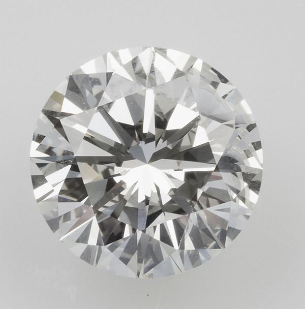 Brilliant-cut diamond weighing 1.13 carats. Gemmological Report R.A.G. Torino n. D19003mn