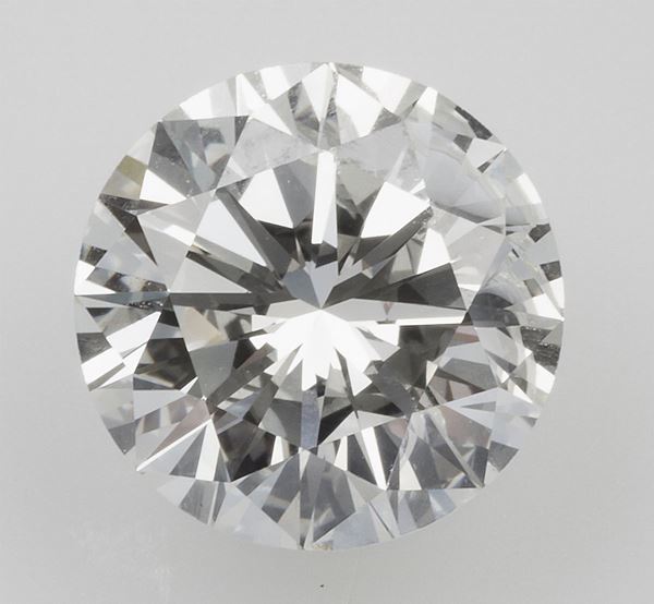 Unmounted brilliant-cut diamond weighing 2.03 carats