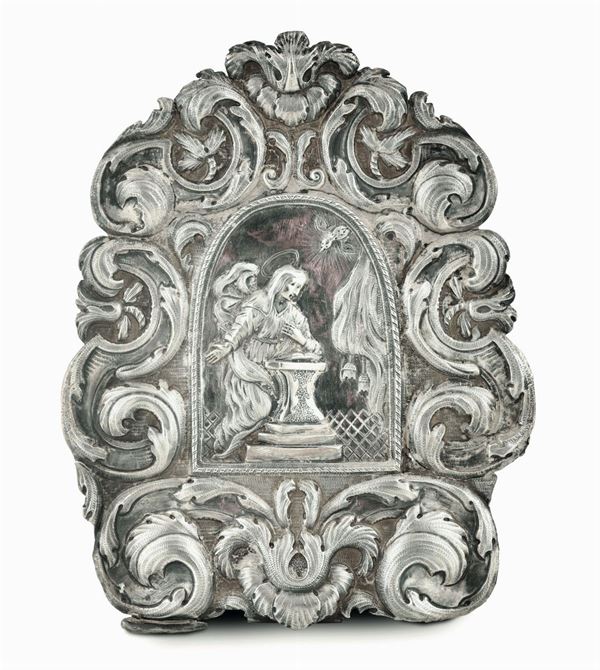 A silver pax, Venice, 16-1700s