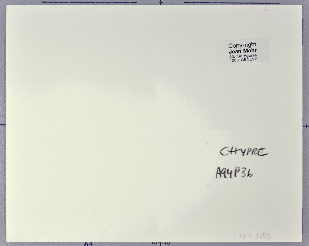 Jean Mohr (1925-2018)chipre