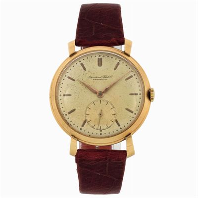 Iwc, International Watch Co., Schaffhausen, Cassa No. 1333057. Orologio da Polso, Manuale, in Oro...