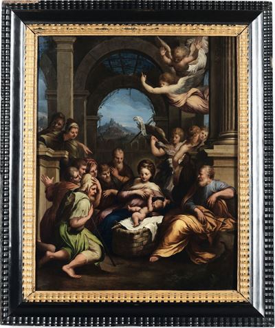Artista Parmense del XVII Secoloadorazione dei Pastori