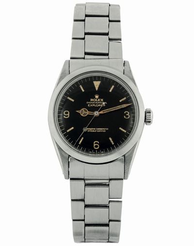 Rolex, Oyster Perpetual, Explorer, Superlative Chronometer, Officially Certified, Cassa No. 10536...