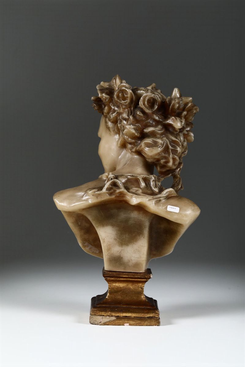 Busto Femminile in Cera, XX Secolo
