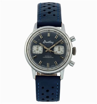 Breitling, Incabloc, Chronograph, Cassa No. 33223. Orologio da Polso, in Acciaio, Cronografo. Rea...