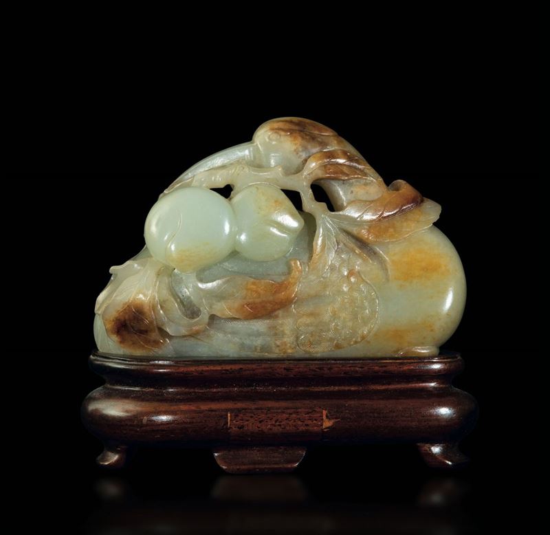 A jade group, China, Qing Dynasty  - Auction Fine Chinese Works of Art - Cambi Casa d'Aste