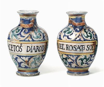 Coppia di Orcioli Montelupo, Primo Quarto del XVII Secolo