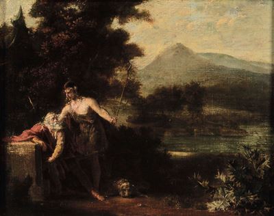 Scuola Italiana del XVII Secoloscena Mitologica
