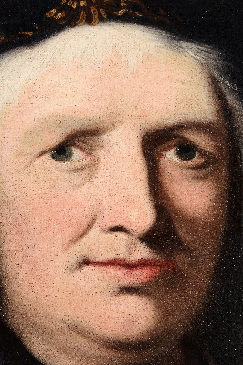 Giuseppe Nogari (venezia 1699 - 1763)ritratto di Uomo con Cappello