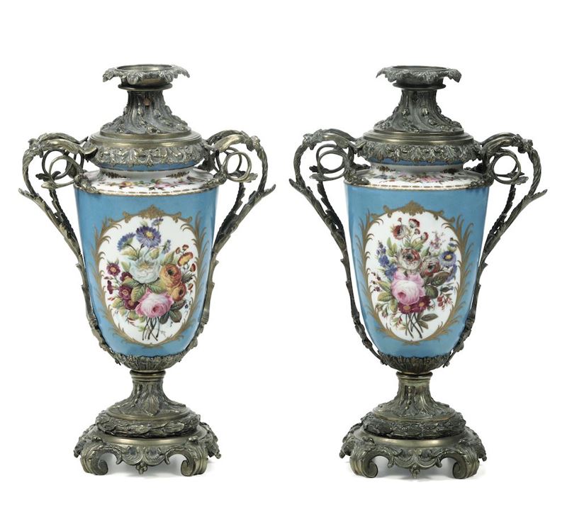 Coppia di Vasi Probabilmente Francia, XIX secolo  - Auction Fine Art - Cambi Casa d'Aste