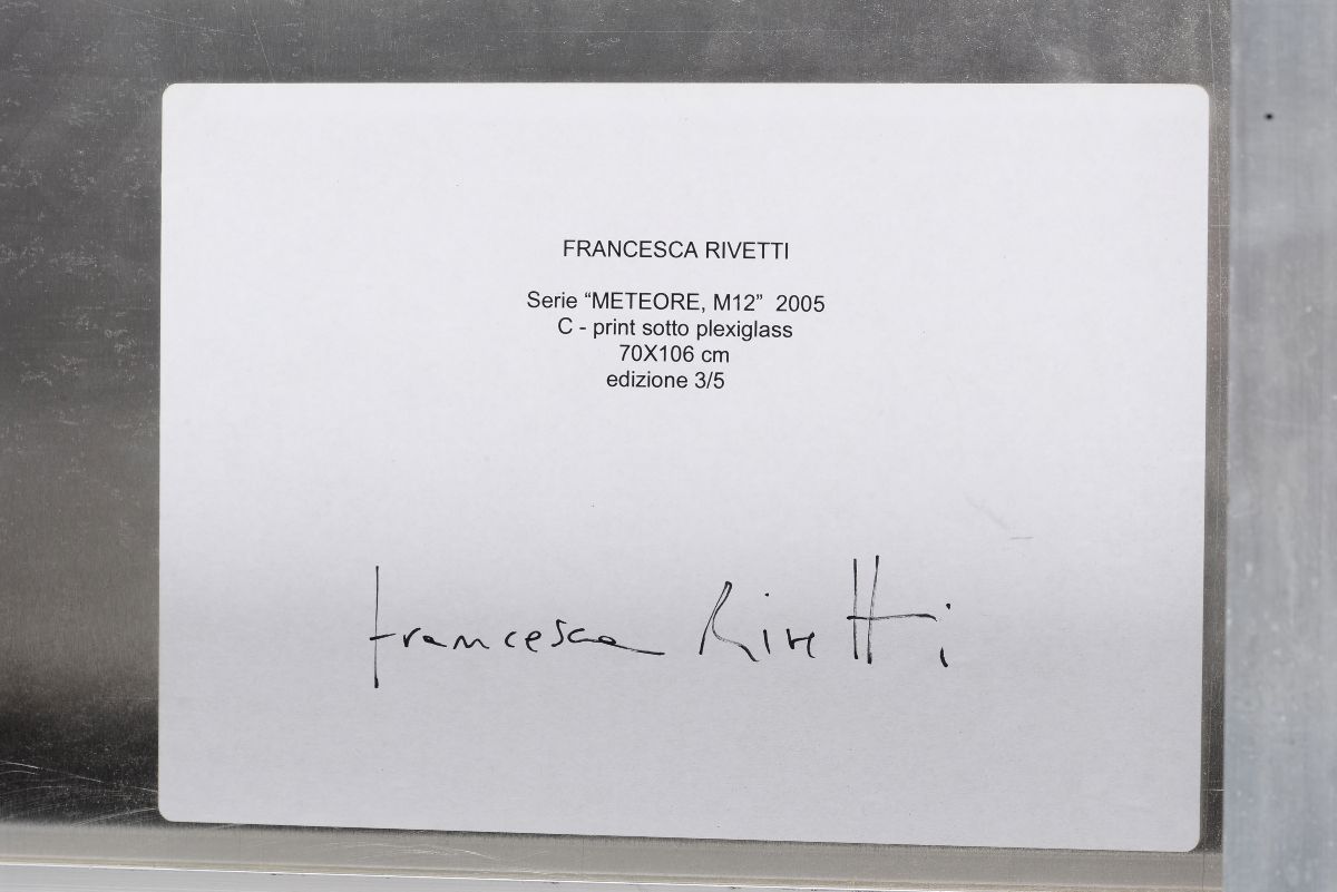 Francesca Rivetti (1972)serie Meteore, M 12, 2005