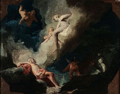 Scuola Veneta del XVIII Secoloscena Mitologica