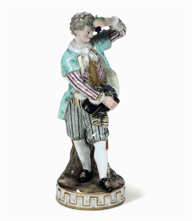 Figurina Meissen, verso la fine del XIX secolo  - Auction Fine Art - Cambi Casa d'Aste