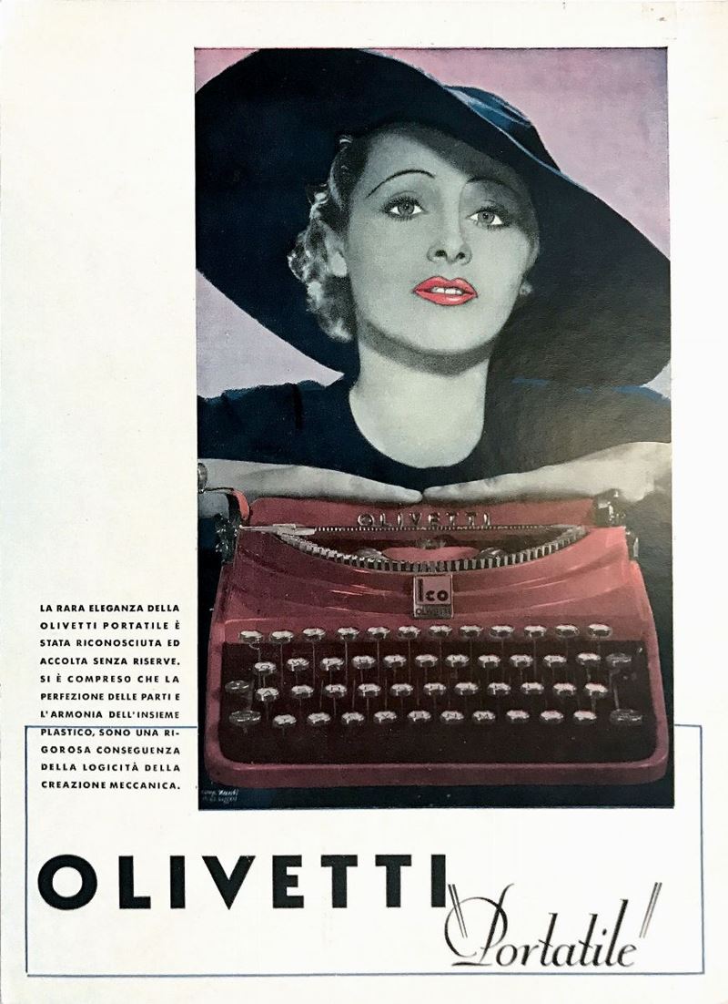 Xanti Schawinsky (1904 - 1979) OLIVETTI PORTATILE  - Auction Vintage Posters - Cambi Casa d'Aste