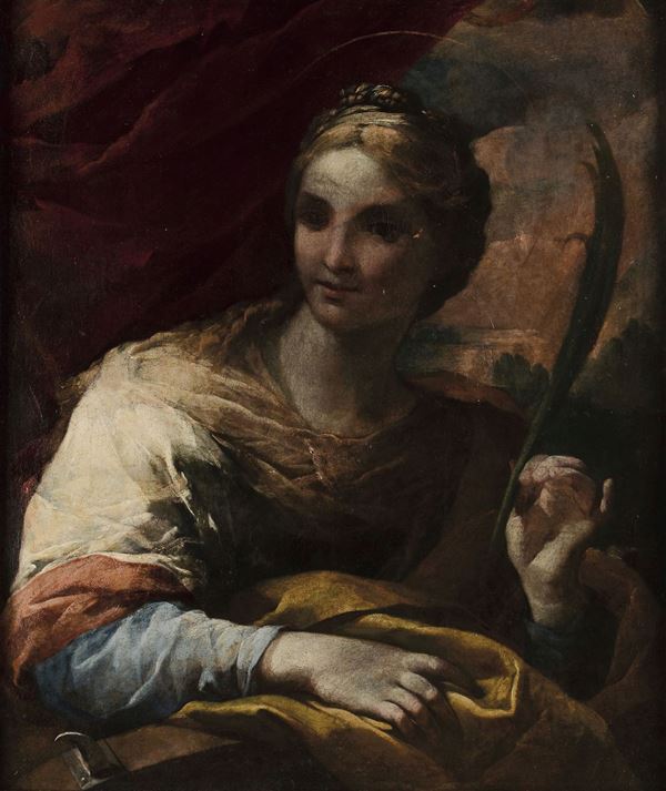 Guglielmo Del Cairo (1652/56-1672/82) Santa Caterina d'Alessandria