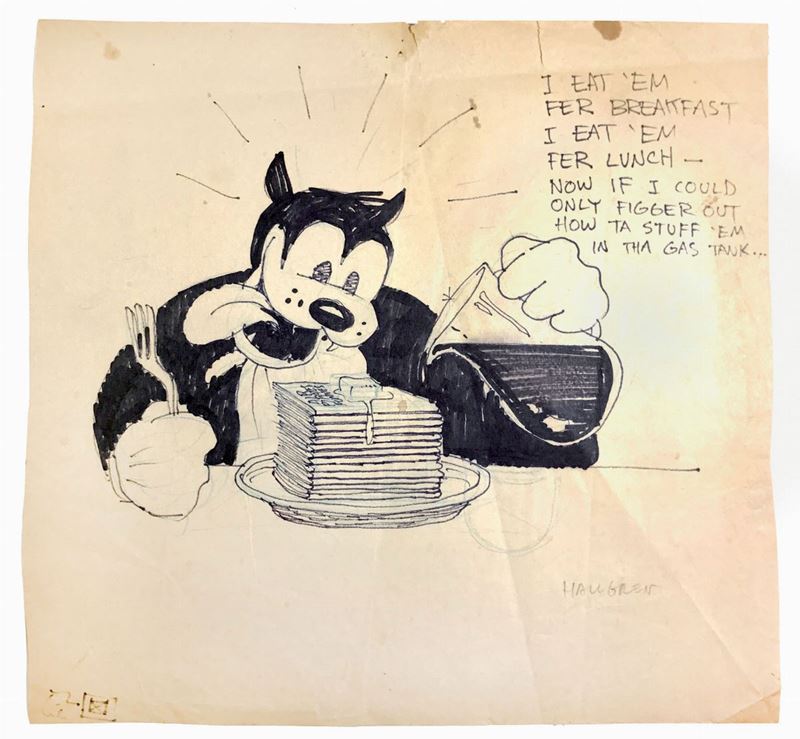 Gary Hallgren (1945) Air Pirates Funnies. “I Eat’Em Fer Breakfast”  - Asta I Maestri del Fumetto e dell'Illustrazione - Cambi Casa d'Aste