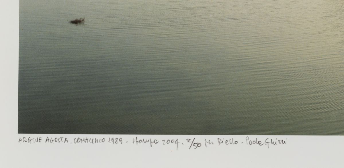 Luigi Ghirri (1943-1992)comacchio - Argine Agosta From il Profilo delle Nuvole, 1989 (printed 200...