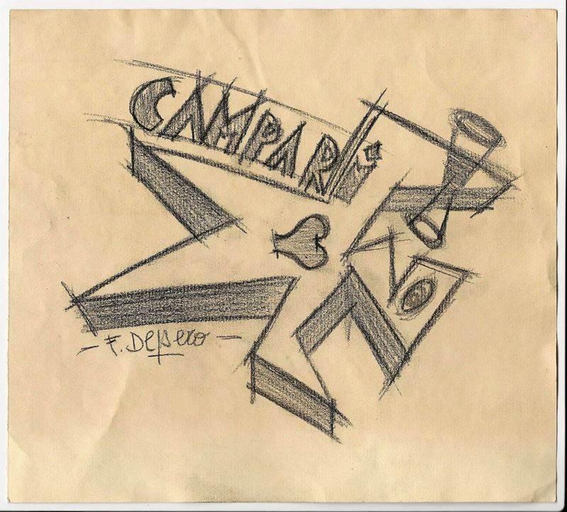 Fortunato Depero (1892-1960) Campari [Cordial]  - Auction the masters of comics and illustration - Cambi Casa d'Aste