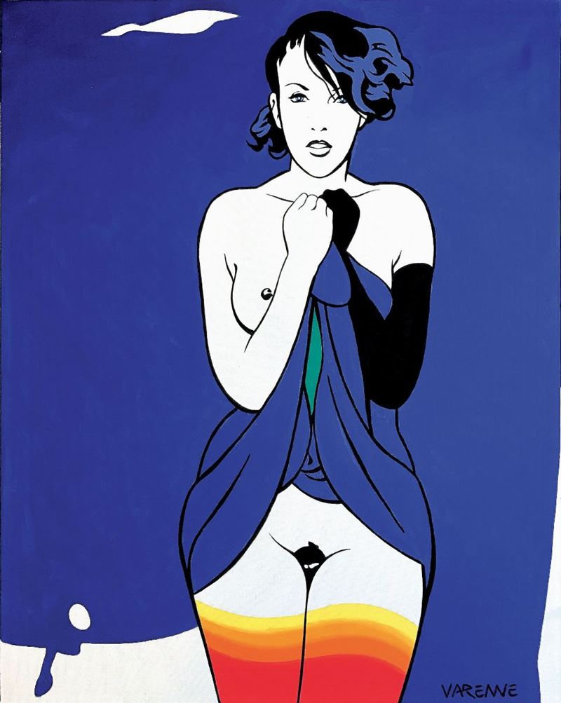 Alex Varenne (1939) Arc-en Ciel du Désir  - Auction the masters of comics and illustration - Cambi Casa d'Aste