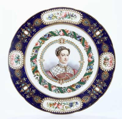 Piatto Francia, XIX Secolo