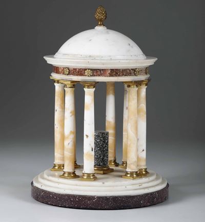 Tempietto Circolare. Arte Neoclassica (roma?) XVIII-XIX Secolo