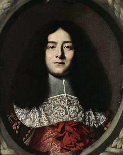Scuola Francese del XVII Secoloritratto di Gentiluomo