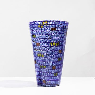 Gianni Versace (1946-1997) Venini, Muranovaso Grenadine, 1998