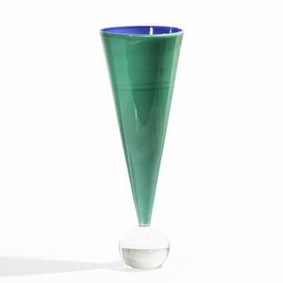 Laura De Santillana (1955) Venini, Muranovaso Serie Biro, 1983