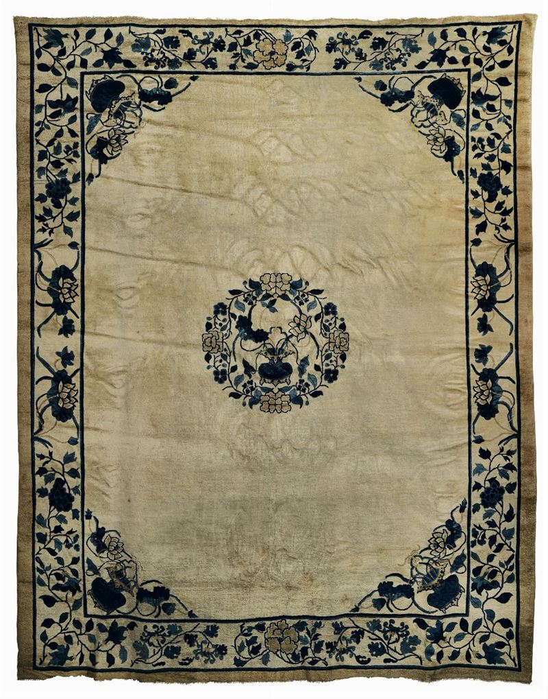Tappeto Pechino, Cina fine XIX secolo  - Auction antique rugs - Cambi Casa d'Aste