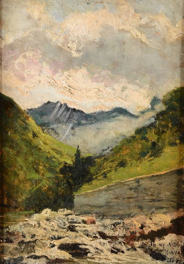 Lorenzo Delleani (1840-1908), scuola di Paesaggio