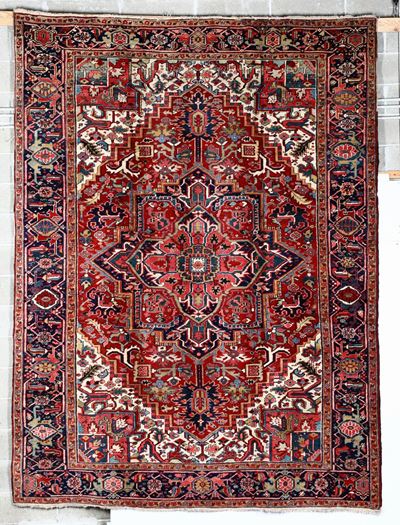 Tappeto Heritz, Nord Ovest Persia Inizio XX Secolo