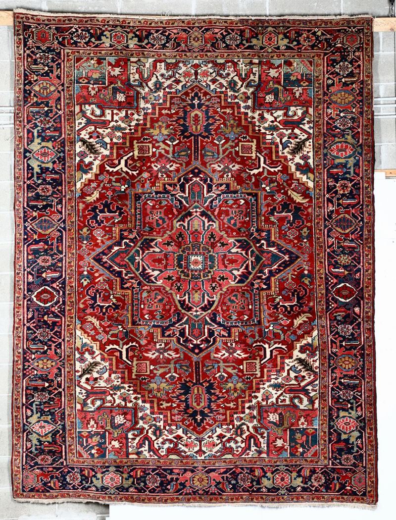 Tappeto Heritz, nord ovest Persia inizio XX secolo  - Auction Carpets - Timed Auction - Cambi Casa d'Aste