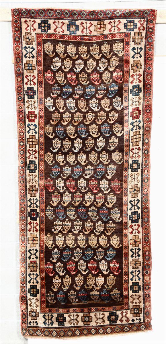 Tappeto Kurdo, Persia prima metà XX secolo  - Auction antique rugs - Cambi Casa d'Aste