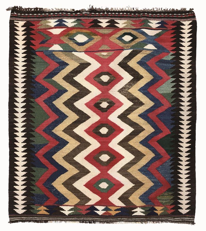 Kilim Bolan, nord Persia 1920 circa  - Auction Fine Carpets and Rugs - Cambi Casa d'Aste