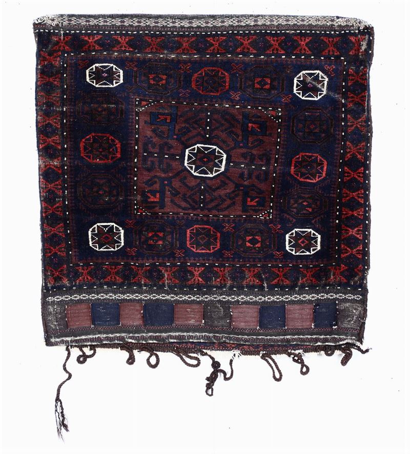 Sacca Baluch, inizio XX secolo  - Auction antique rugs - Cambi Casa d'Aste
