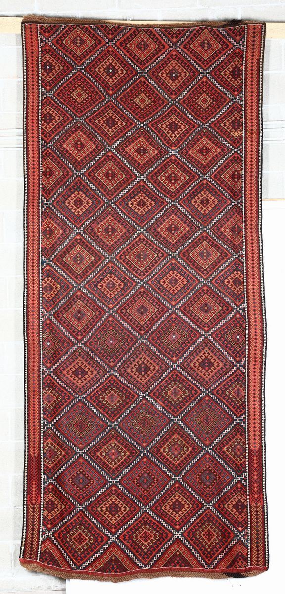 Kilim Anatolia inizio XX secolo  - Auction Carpets - Timed Auction - Cambi Casa d'Aste
