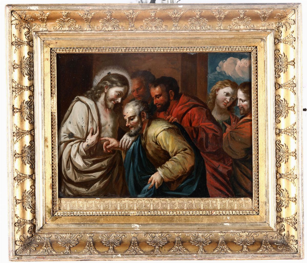 Scuola del XVIII Secolol'incredulità di San Tommaso