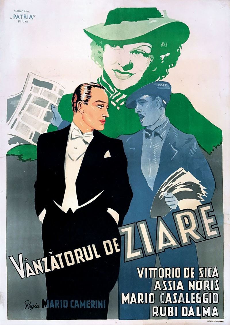Anonimo VANZATORUL DE ZIARE (IL SIGNOR MAX)  - Auction Vintage Posters - Cambi Casa d'Aste
