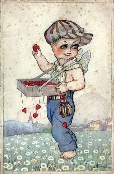Adolfo Busi ( 1891-1977)il Venditore Ambulante