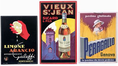 Bon Robert / Martelli G./ Anonimovieux St.jean Sicard Et Fils / Pastina Glutinata Peragallo / Eff...