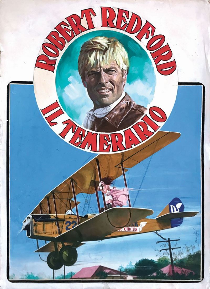 Enzo Nistri (1923 - 2008) ROBERT REDFORD… IL TEMERARIO  - Auction Vintage Posters - Cambi Casa d'Aste
