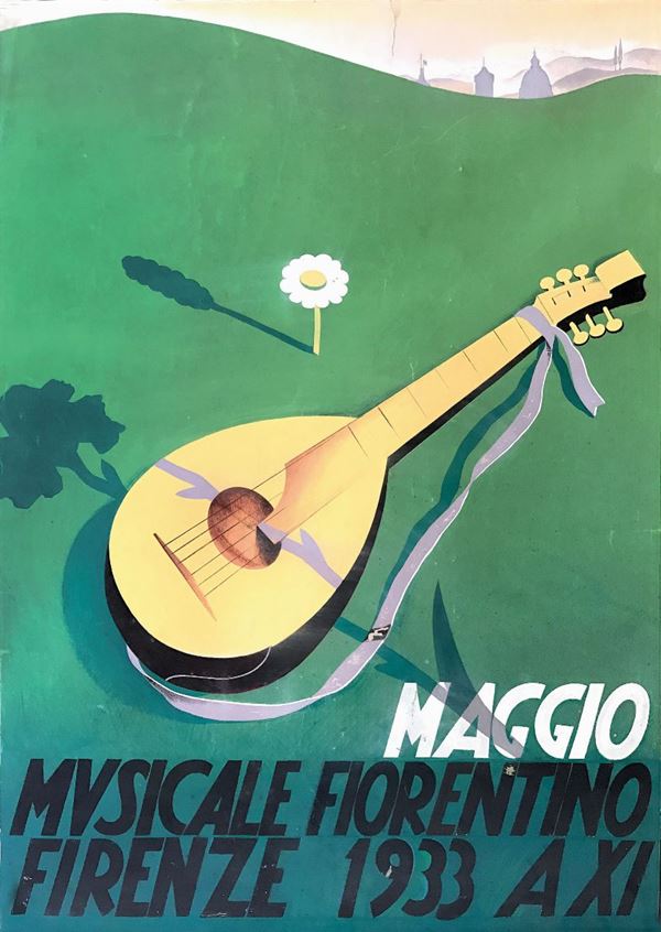 Giuseppe Ammannati Attribuito MAGGIO MUSICALE FIORENTINO – FIRENZE 1933