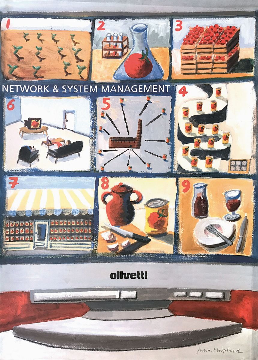 Artisti Variolivetti Domuslife (due Soggetti Diversi)/ Olivetti Network And System Management / O...