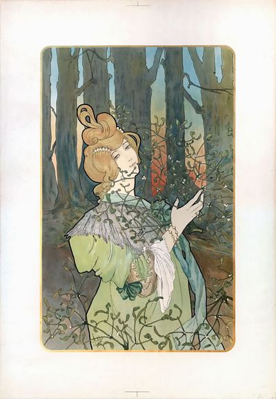 Jane Atchè (1872-1937)il Vischio