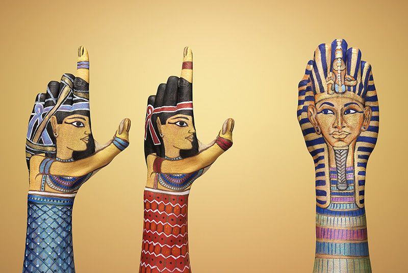 Guido Daniele Egypt Pharaon  - Asta uMANItà - Cambi Casa d'Aste